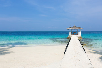 Summer house on tropical island