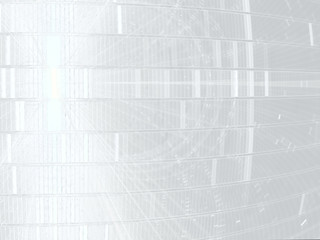 White background with copy space - abstract digitally generated