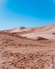 Fototapeta na wymiar great sand dunes national park in colorado