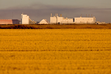 Fototapeta na wymiar Potash Mine Saskatchewan