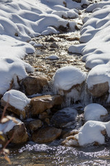 Rocky Mountains Winter Fall