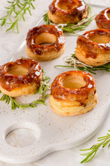 Portuguese pastry Glorias