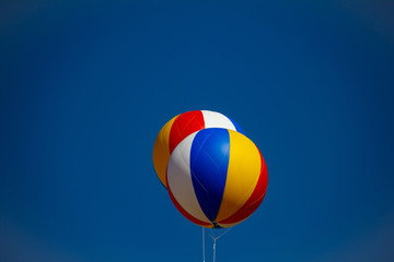 Large balloon for festival advertisement