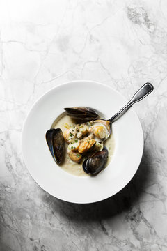 Seafood chowder