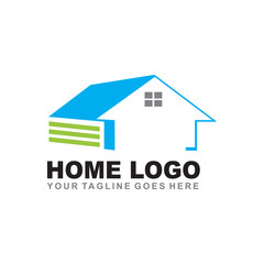 Home logo design vector template