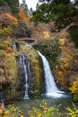 Ginzan Onsen Waterfall Japan