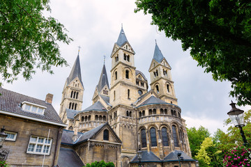 view of the Munsterkerk in Roermond, Netherlands