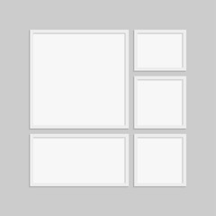 Frame Five for Photo, Picture, Photo 5 Collage.