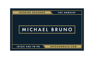 Layered Modern Business Card Template