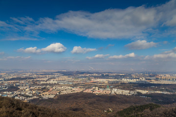 Nanjing City, Jiangsu Province, urban construction landscape