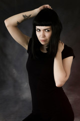 Fashion woman portrait