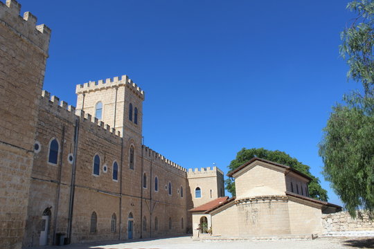 Stephanus Church, Beit Jimal, Beit Shemesh, Israel, monastery,
