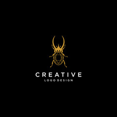 Jewelry logo design inspiration, bug logo design, beetle logo design inspiration