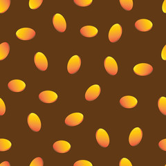 Vector backdrop with small golden elements. Seamkess texture.