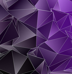 Triangular 3d, modern background