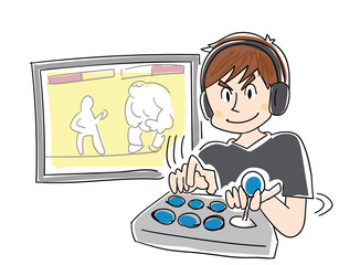 eスポーツのイラスト