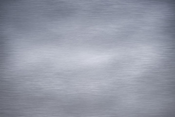 Brushed steel plate background texture horizontal