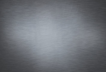 Brushed steel plate background texture horizontal 