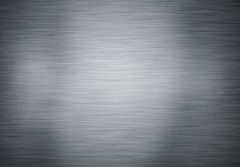 Brushed steel plate background texture horizontal 