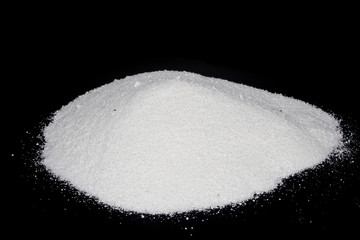 cone isolated on black background