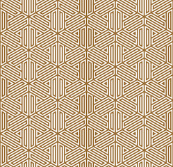 Seamless pattern based on Japanese ornament Kumiko