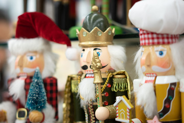 christmas toys on tree