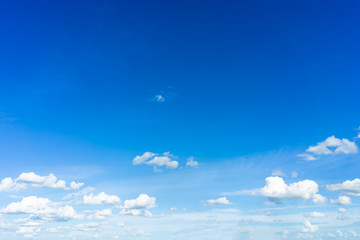 Fototapeta premium Blue sky natural background.
