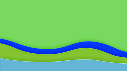 Seamless pattern background of multicolored lines with scribbler.