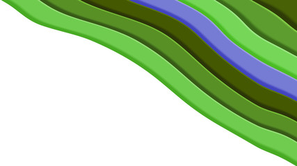 Seamless pattern background of multicolored lines with scribbler.