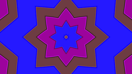 Seamless pattern background of multicolored lines with scribbler.