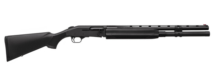 Shotgun isolated on white