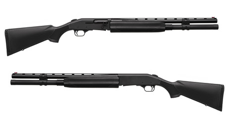 Shotgun isolated on white