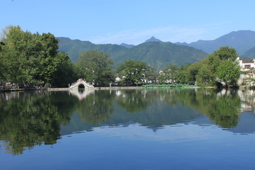 Fototapeta premium lake in mountains