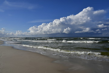 The wonderful beach of Debki