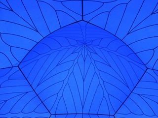 Blue Abstract Pattern