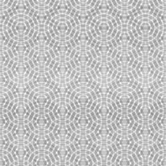 Fototapeta premium Abstract rings round motif geometric background grid print, lattice, bubble, Vintage grey decoration trendy Textile print, web page fill. Vector
