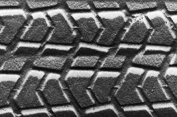 Abstract background, machine tread