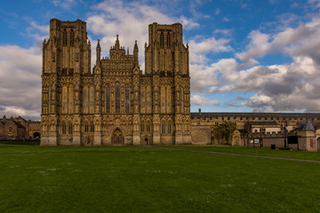 View of Wells Cathedral