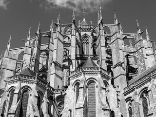 Le Mans Cathedral, France.