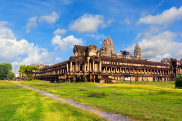 Ruin Angkor Wat in Cambodia