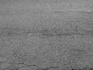 Obraz premium Crack asphalt road texture