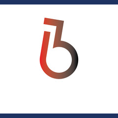 B Letter logo icon vector template