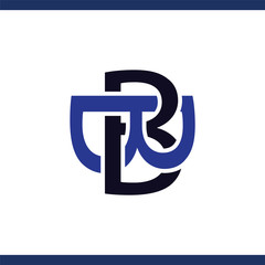 BB Initial letter logo vector template