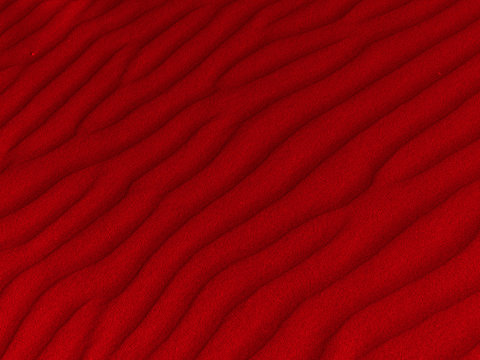 Red Sand Beach Wave Pattern