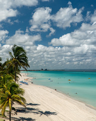 Amazing caribbean beach in Varadero, Cuba