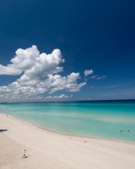 Amazing caribbean beach in Varadero, Cuba