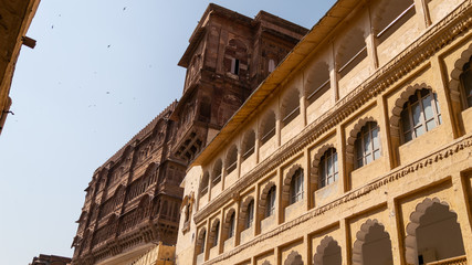 Obraz premium Image Of Mehrangarh Fort, Shot At Jodhpur