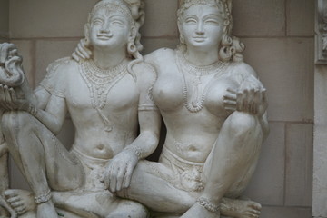 Black sea Kabardinka Old Park summertime