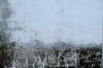 old dirty blue wall background