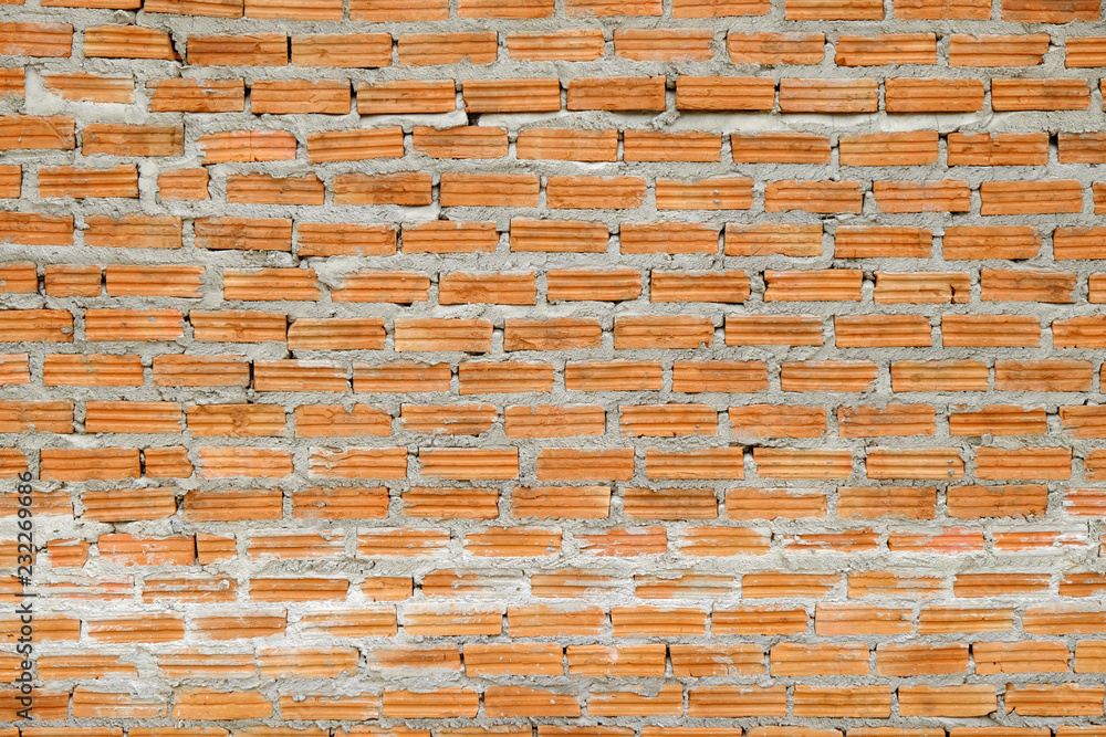 Sticker brick wall construction